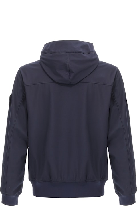 Stone Island Coats & Jackets for Men Stone Island 'light Soft Shell-r E.dye® Technology' Jacket