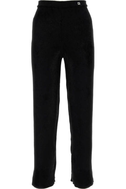 Clothing for Women Gucci Black Viscose Blend Pant