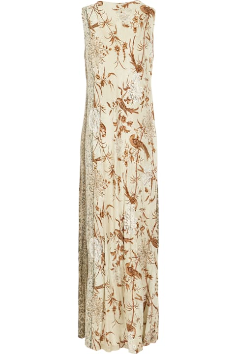 Pierre-Louis Mascia فساتين لـ السيدات Pierre-Louis Mascia Printed Viscose Dress