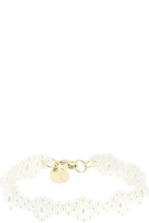 Simone Rocha for Women Simone Rocha Bracelet With Daisy-shaped Beads
