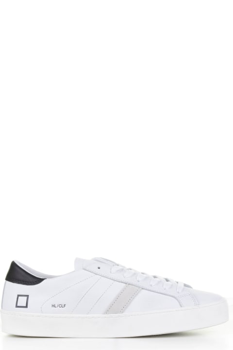D.A.T.E. Sneakers for Women D.A.T.E. Hill Low White Leather Sneaker