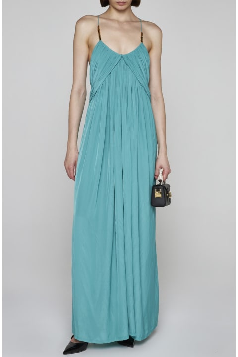 Clothing for Women Lanvin Pleated Long Dress