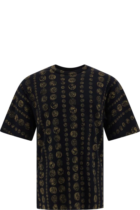 Dolce & Gabbana Topwear for Men Dolce & Gabbana Allover Coins Print T-shirt