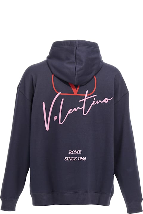 Clothing for Men Valentino Garavani Valentino Logo Embroidery Hoodie