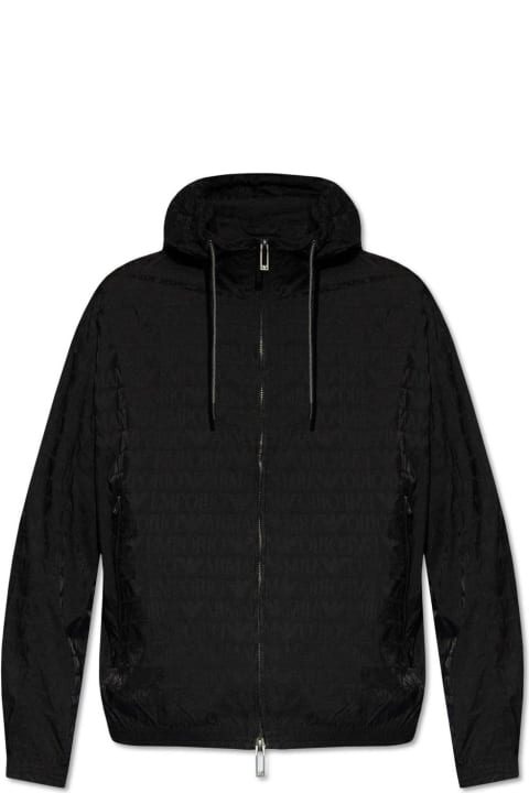 Emporio Armani Coats & Jackets for Men Emporio Armani Hooded Jacket