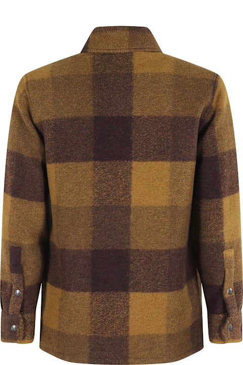 Roy Rogers for Women Roy Rogers Over Shirt Ashwell Man Blend Wool Check