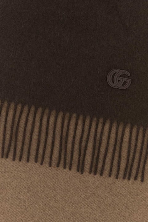 Homeware Gucci Chocolate Cashmere Scarf