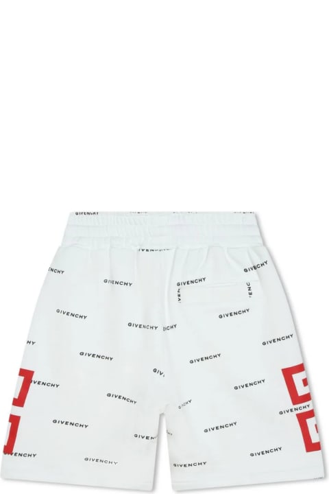 Bottoms for Boys Givenchy Givenchy Kids Shorts White