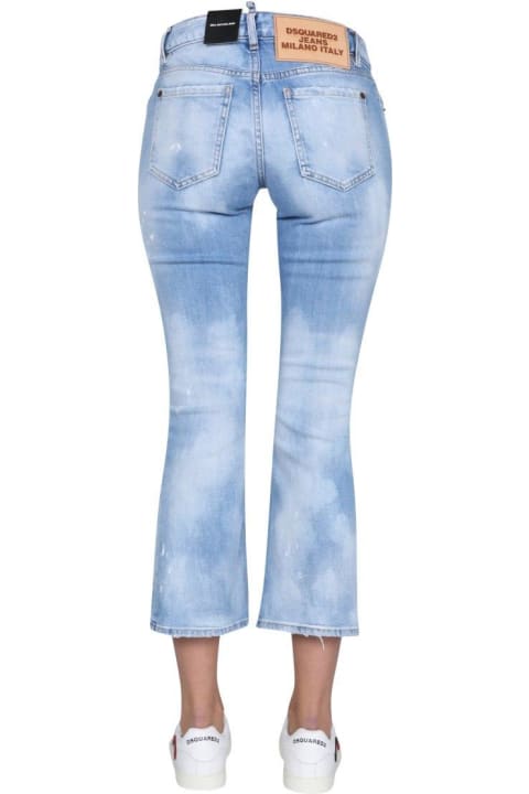 Dsquared2 Jeans for Women Dsquared2 Kick-flared Cropped Jeans