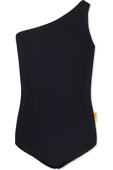 Homeware Molo Black One-shoulder Swimsuit
