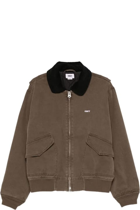 Obey for Women Obey Fade Wash Cwu Jacket