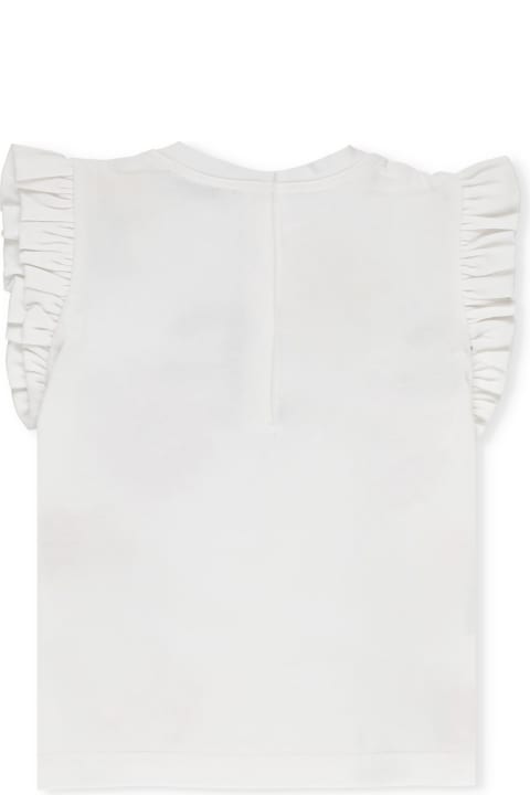 Dolce & Gabbana Topwear for Baby Girls Dolce & Gabbana T-shirt With Logo