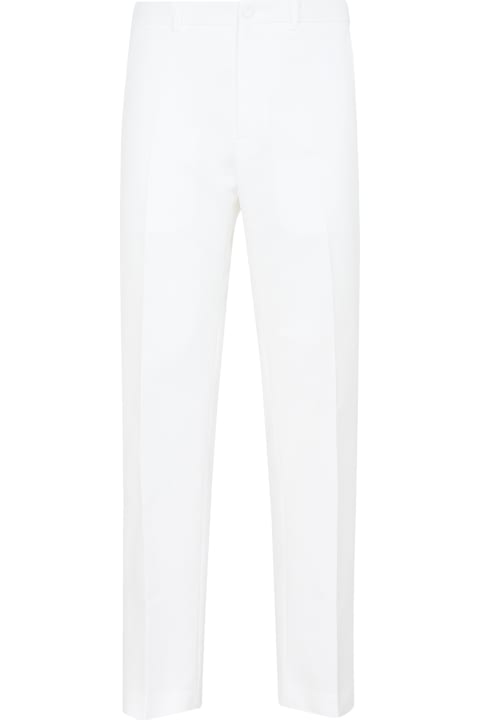 Dior Homme سراويل لـ القسم الرجالي Dior Homme Ankle Slit Detail Pants