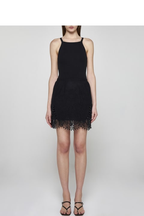 Isabel Marant Skirts for Women Isabel Marant Viny Lace Miniskirt