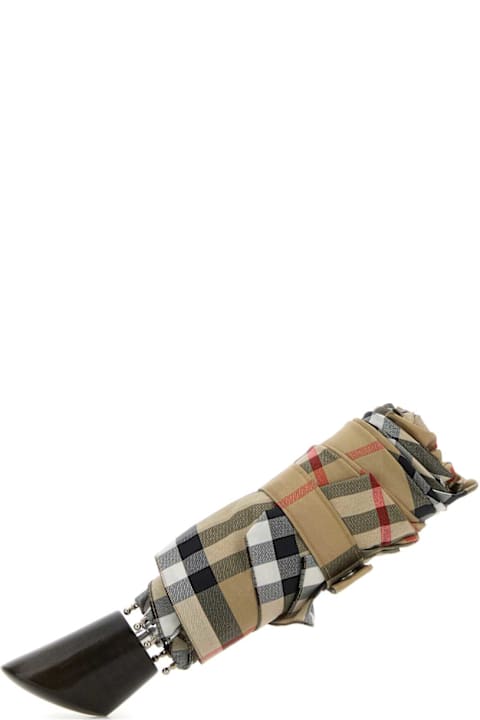 Homeware Burberry Embroidered Fabric Umbrella