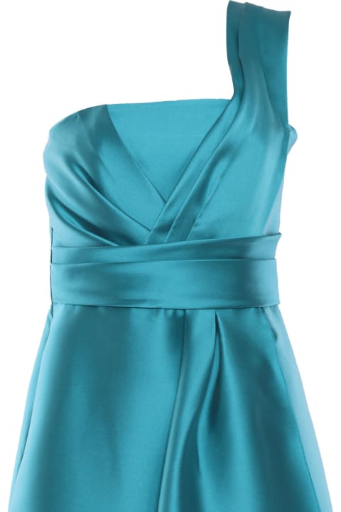 Alberta Ferretti for Women Alberta Ferretti Long Turquoise Dress