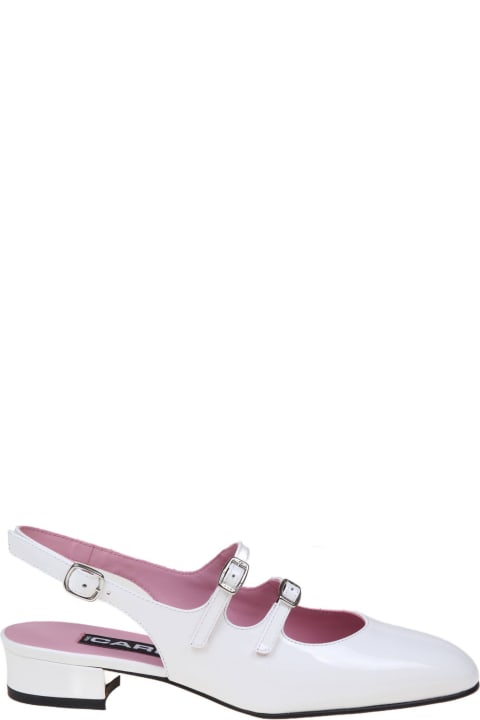 Fashion for Women Carel Slingback In White Patent Leather