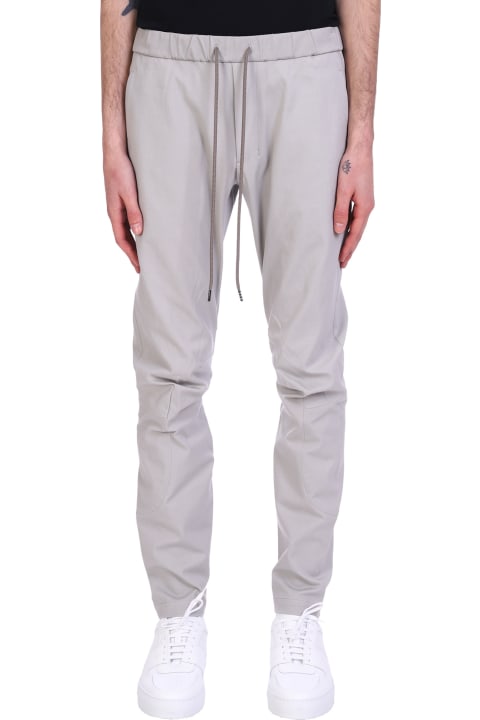 Pants In Grey Cotton