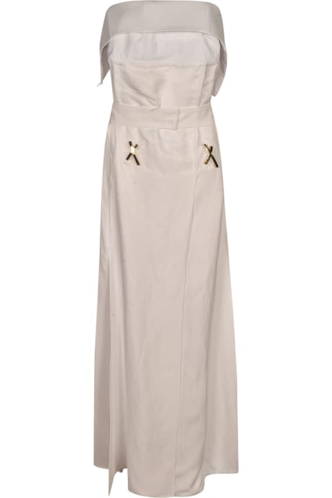 Dresses for Women Genny Off-shoulder Rear Zip Flared Dress