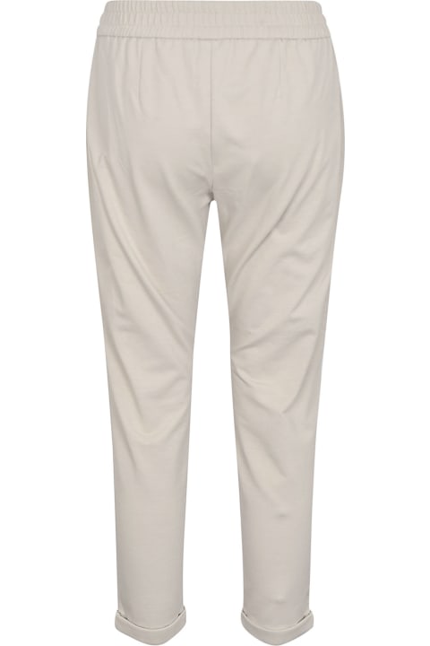 Brunello Cucinelli Pants & Shorts for Women Brunello Cucinelli Drawstring Waist Track Pants