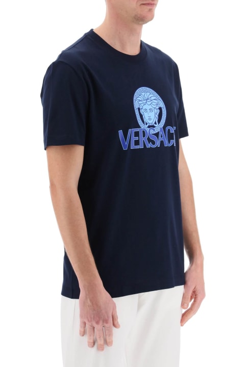 Versace for Men Versace Printed Cotton T-shirt