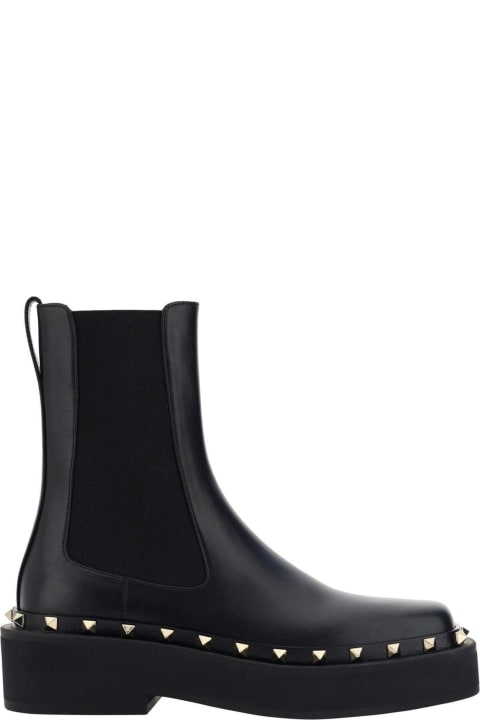 Valentino Garavani Shoes for Women Valentino Garavani Garavani Rockstud M-way Ankle Boots