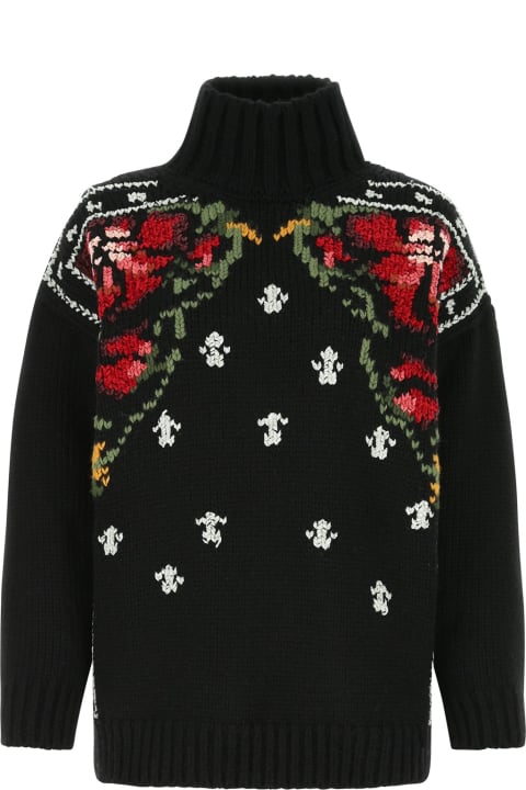 Homeware Golden Goose Black Wool Blend Sweater