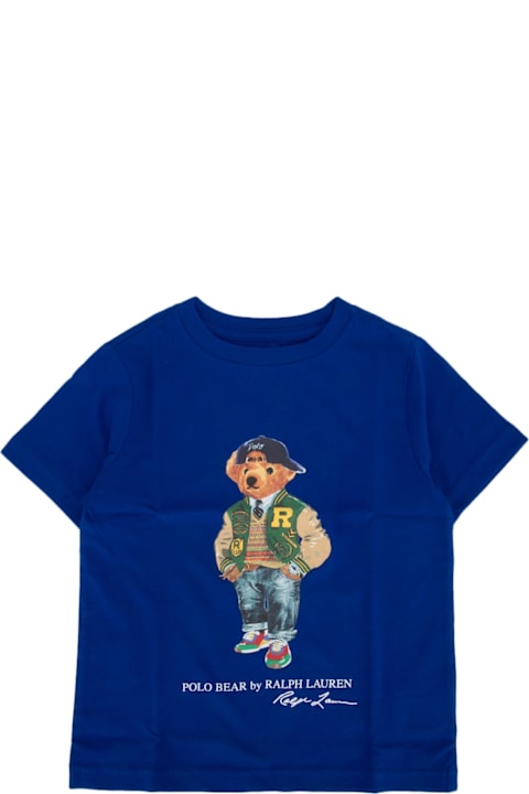 Polo Ralph Lauren T-Shirts & Polo Shirts for Boys Polo Ralph Lauren Ss Cn-knit Shirts-t-shirt