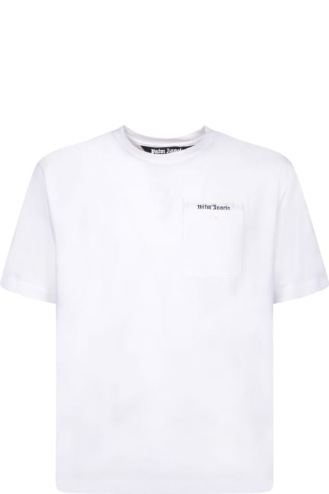 Palm Angels Topwear for Men Palm Angels Sartorial Tape Reg Pkt Tee