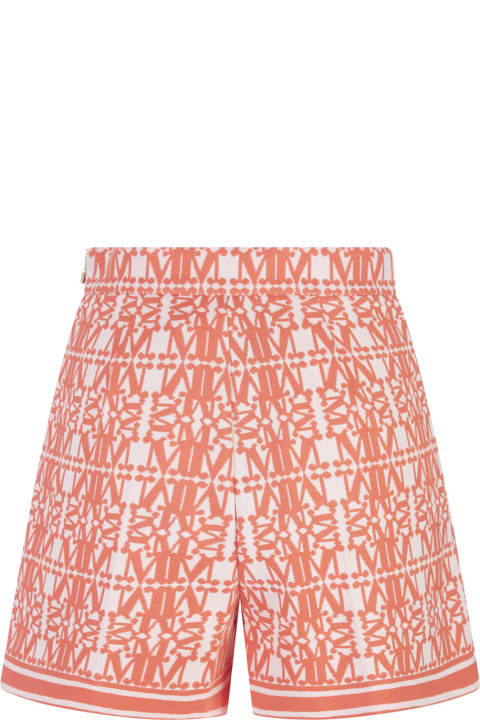 Max Mara Clothing for Women Max Mara Embroidered Cotton Blend Anagni Shorts