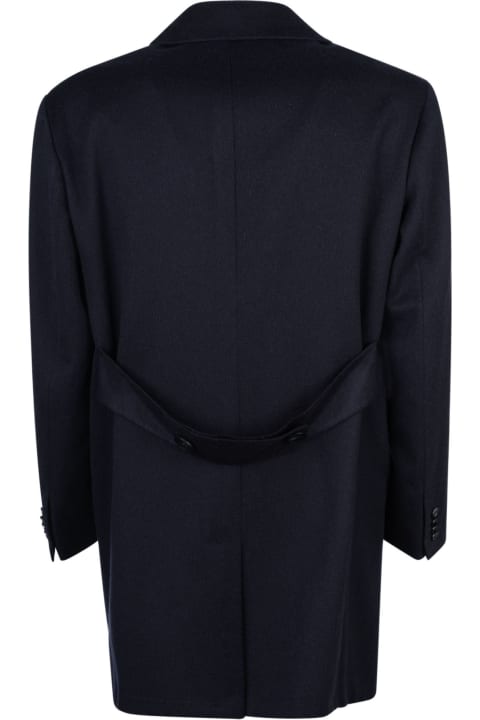 Kiton Coats & Jackets for Men Kiton Classic Buttoned Coat