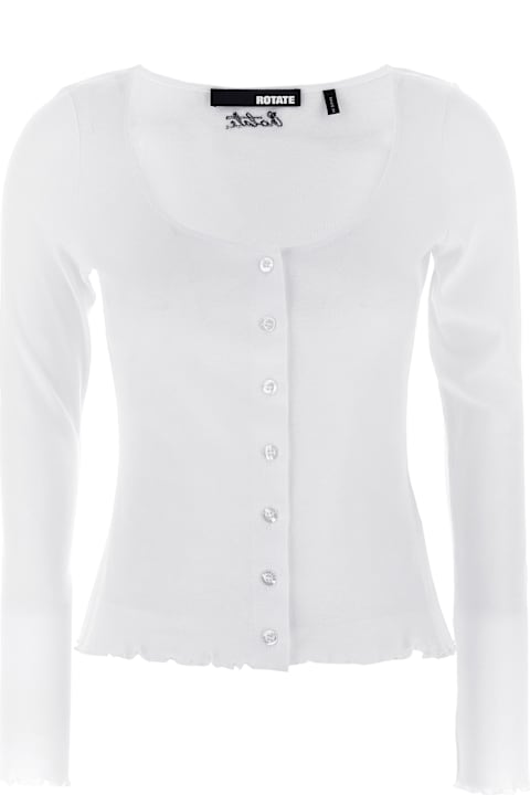 Rotate by Birger Christensen for Women Rotate by Birger Christensen 'buttoned Ls' Top