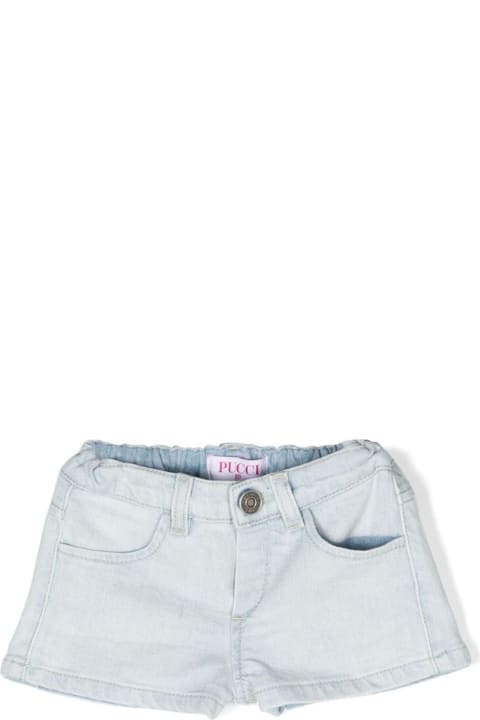 Bottoms for Baby Girls Pucci Emilio Pucci Shorts Blue