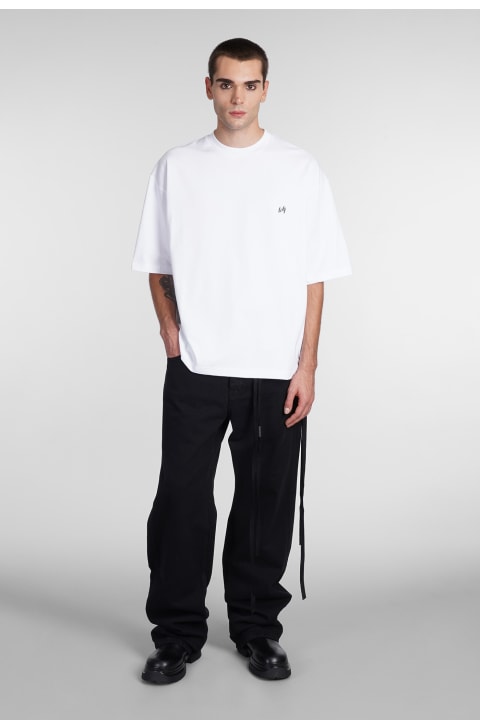 Ann Demeulemeester Topwear for Men Ann Demeulemeester T-shirt In White Cotton