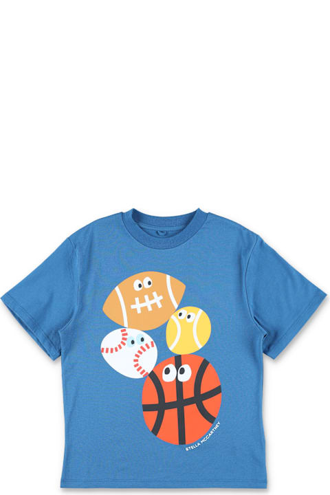 آخر صيحات الموضة من السيدات Stella McCartney Kids Stella Mccartney Kids Balls Graphic T-shirt