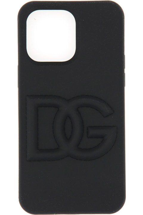 Dolce & Gabbana Hi-Tech Accessories for Men Dolce & Gabbana Cover For Iphone 14 Pro