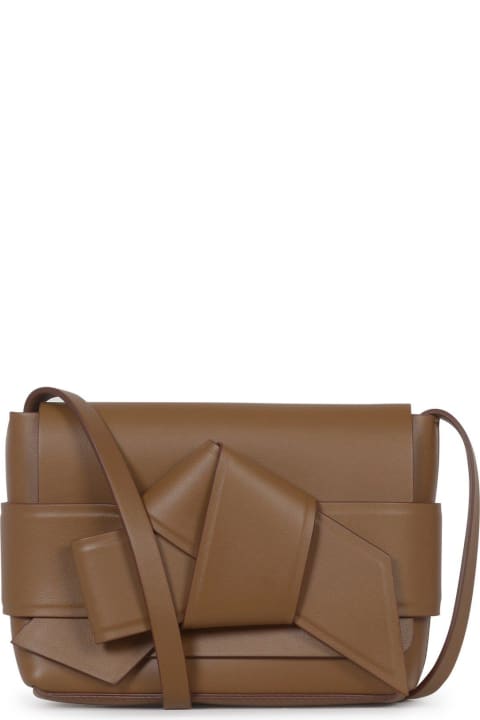 Acne Studios Shoulder Bags for Women Acne Studios Musubi Knot-detailed Crossbody Bag