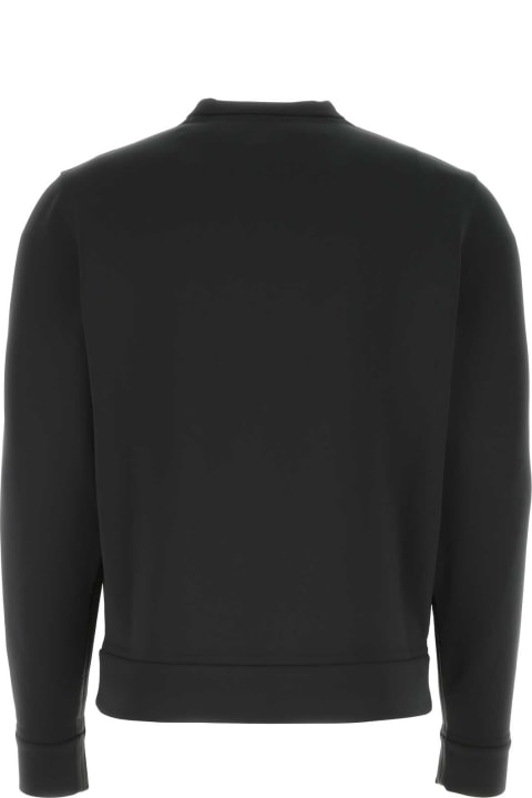 Prada Sale for Men Prada Black Neoprene Sweatshirt