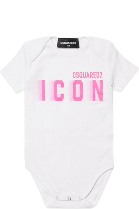 Dsquared2 Bodysuits & Sets for Baby Boys Dsquared2 Logo-printed Crewneck Body