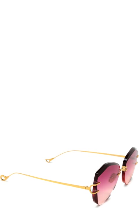 Accessories for Women Eyepetizer Rivoli Gold Sunglasses