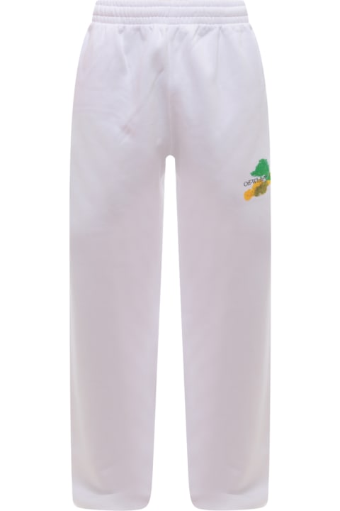 Homeware Off-White Brush Arrow Slim Sweatpant