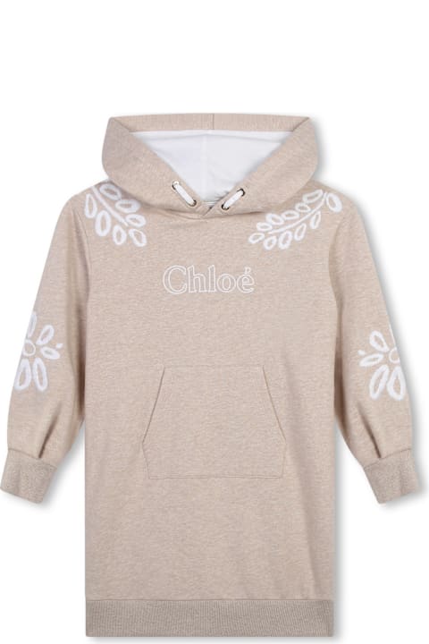 Chloé for Kids Chloé Abito Con Logo