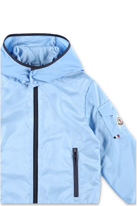 Homeware Moncler Moncler Banu Kids Jacket In Light Blue