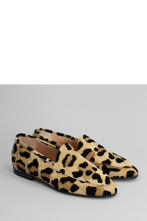 Anniel Shoes for Women Anniel Loafers In Animalier Suede