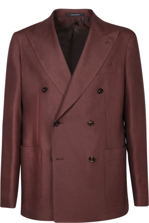 Tagliatore Coats & Jackets for Men Tagliatore Vesuvio Bordeaux Jacket