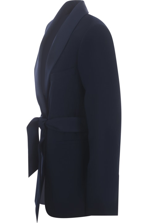 ウィメンズ Manuel Ritzのウェア Manuel Ritz Tuxedo Jacket Manuel Ritz Made Of Never Satin