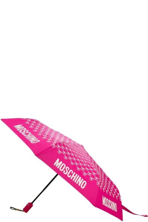 Fashion for Women Moschino Dqm Allover Mini Aoc Umbrella