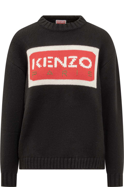 Kenzo for Women Kenzo Wool Blend Sweater With Logo