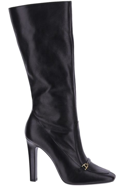 Fashion for Women Saint Laurent Camden Boots In Shiny Grained Leather
