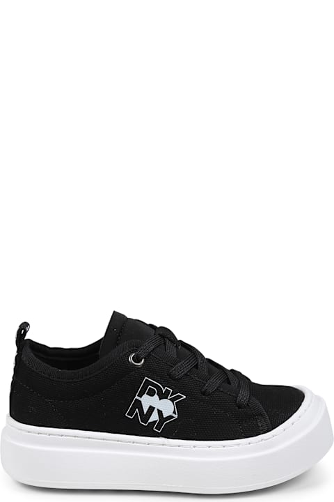 Homeware DKNY Black Sneakers For Girl With Logo